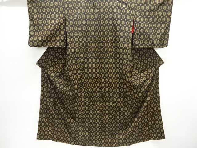 JAPANESE KIMONO / ANTIQUE TAISHO-ROMAN KIMONO / ABSTRACT PATTERN / TAI